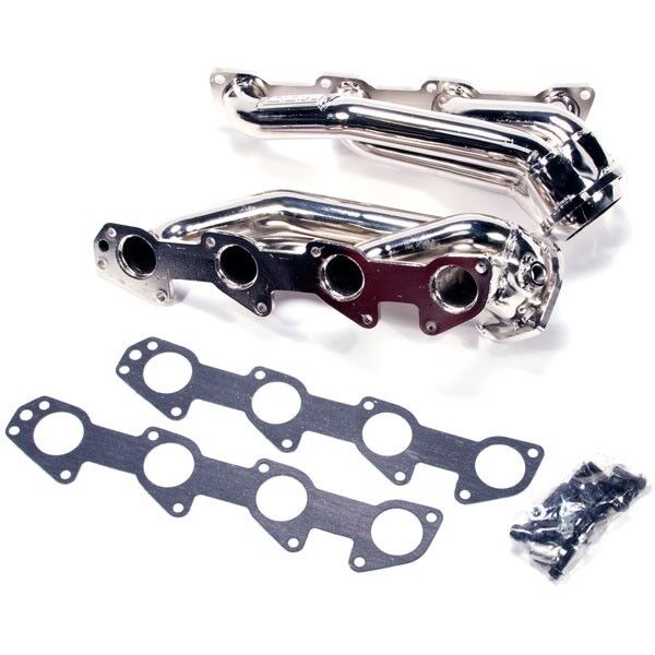 2005-2008 Dodge Charger/300C 5.7L Hemi Shorty Headers 1-3/4 In. - Chrome by BBK Performance - 4012
