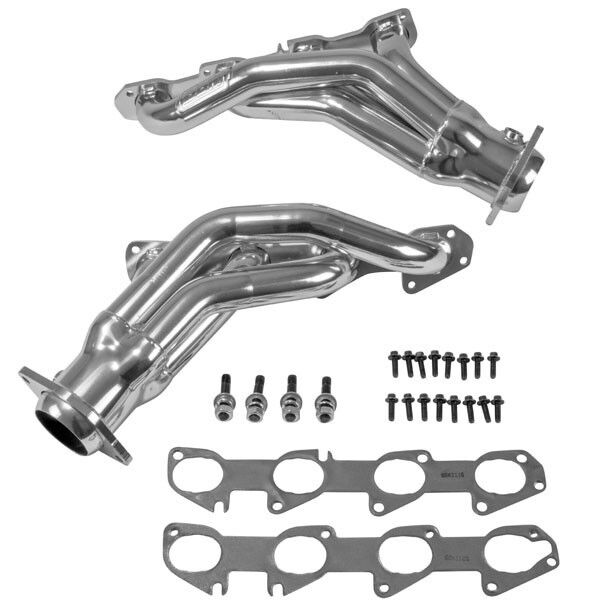 2006-2010 Dodge Challenger/Charger 6.1L Hemi Shorty Headers 1-7/8 In. - Chrome by BBK Performance - 4013