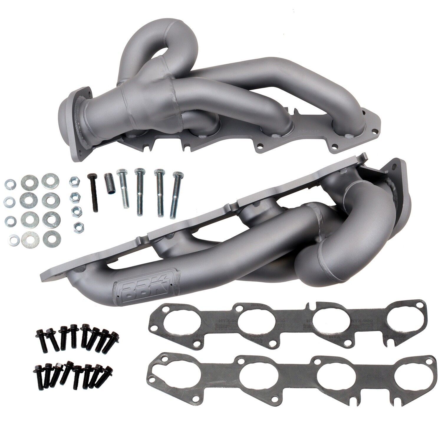 2009-2018 Dodge Ram 1500 5.7L Hemi Shorty Headers 1-3/4 In. - Titanium Ceramic by BBK Performance - 4014