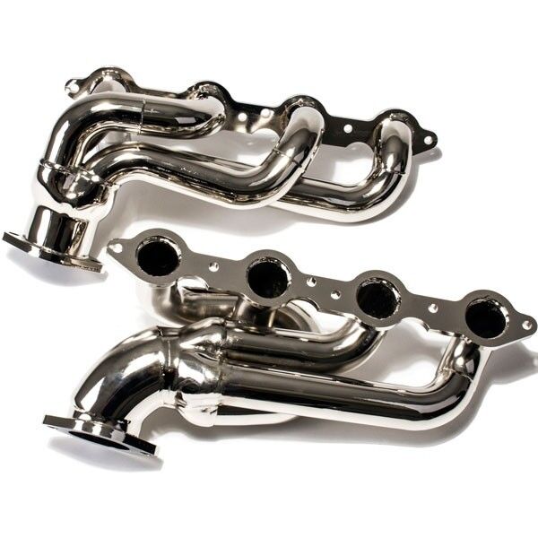 2010-2015 Chevrolet Camaro SS 1-3/4 In. Shorty Headers - Titanium Ceramic by BBK Performance