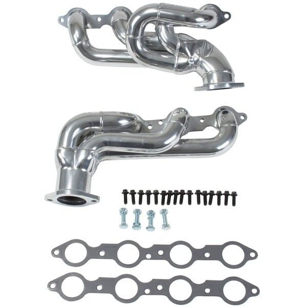 2010-2015 Chevrolet Camaro SS 1-3/4 In. Shorty Headers - Ceramic by BBK Performance - 40200