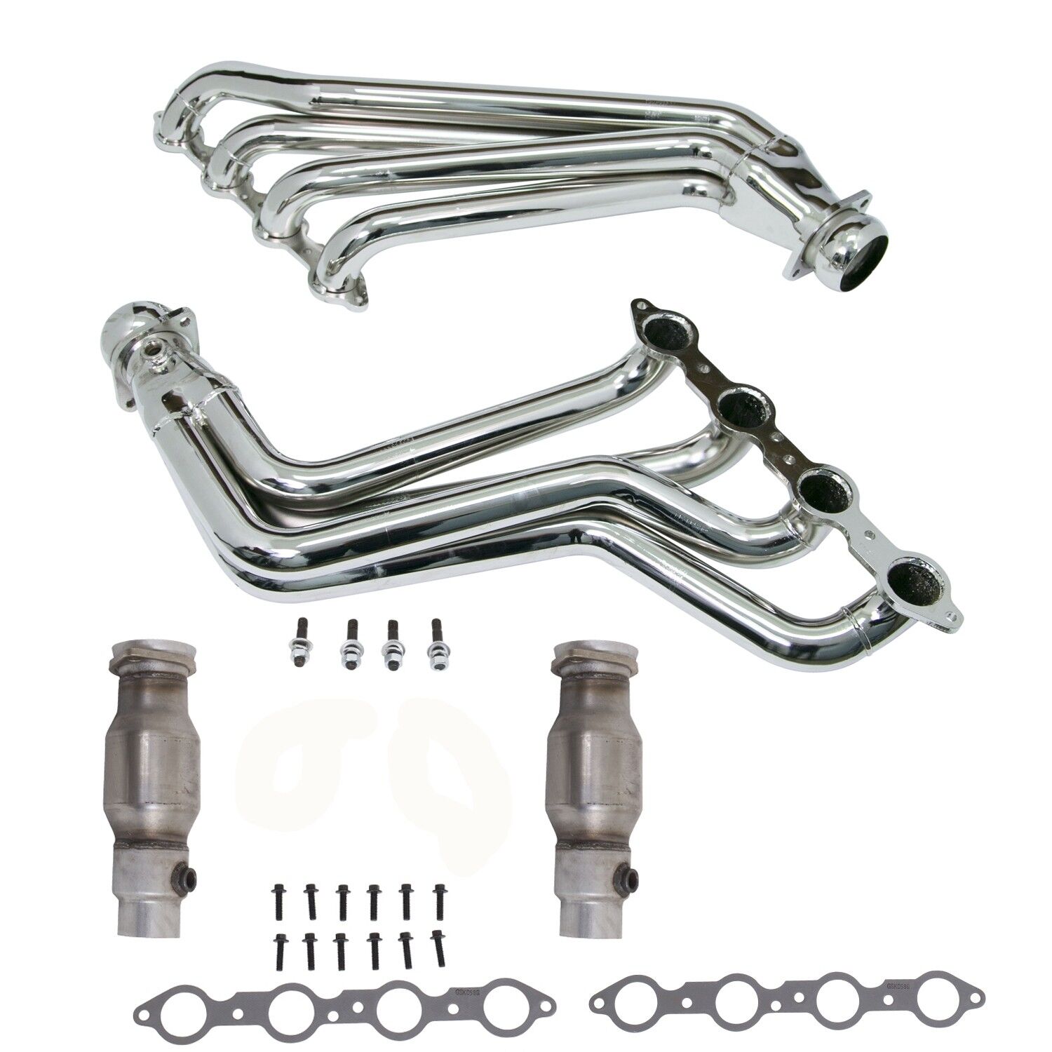 2010-2015 Chevrolet Camaro SS Full Length Headers - Titanium Ceramic by BBK Performance - 4021