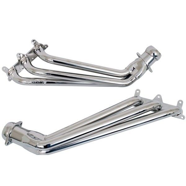 2010-2011 Chevrolet Camaro V6 1-5/8 In. Long Tube Headers W/Cats - Chrome by BBK Performance