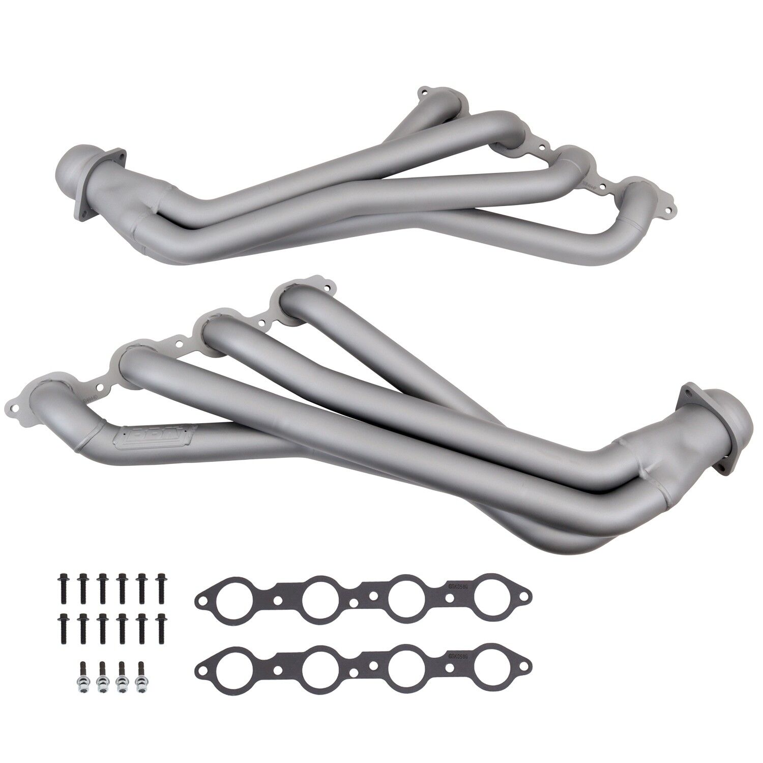 2016-2022 Chevrolet Camaro SS 1-7/8 In. Long Tube Headers - Titanium Ceramic by BBK Performance - 4044