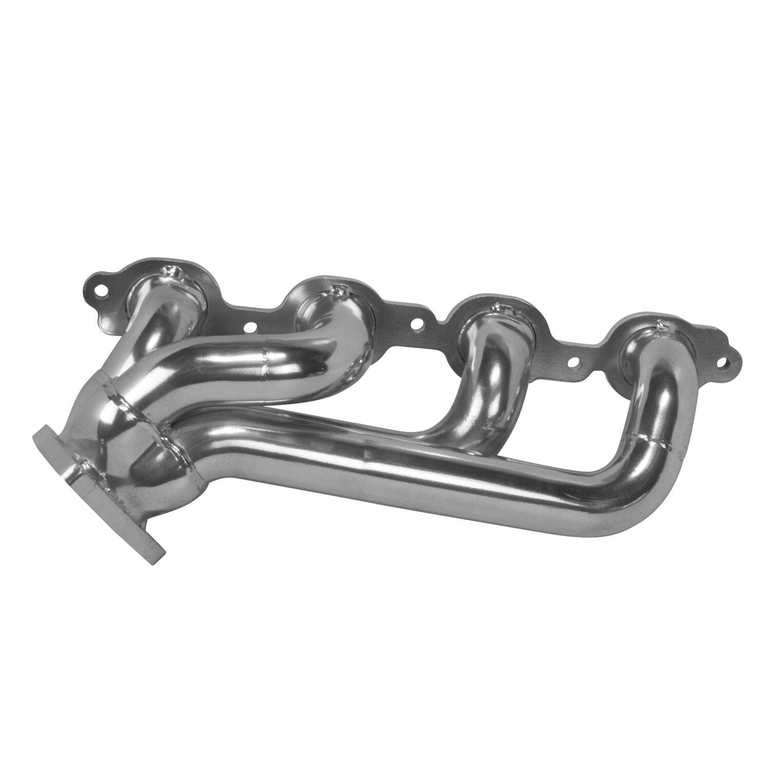 2014-2018 Gm Truck 5.3L 6.2L 1-3/4 In. Shorty Headers - Polished Silver Ceramic by BBK Performance