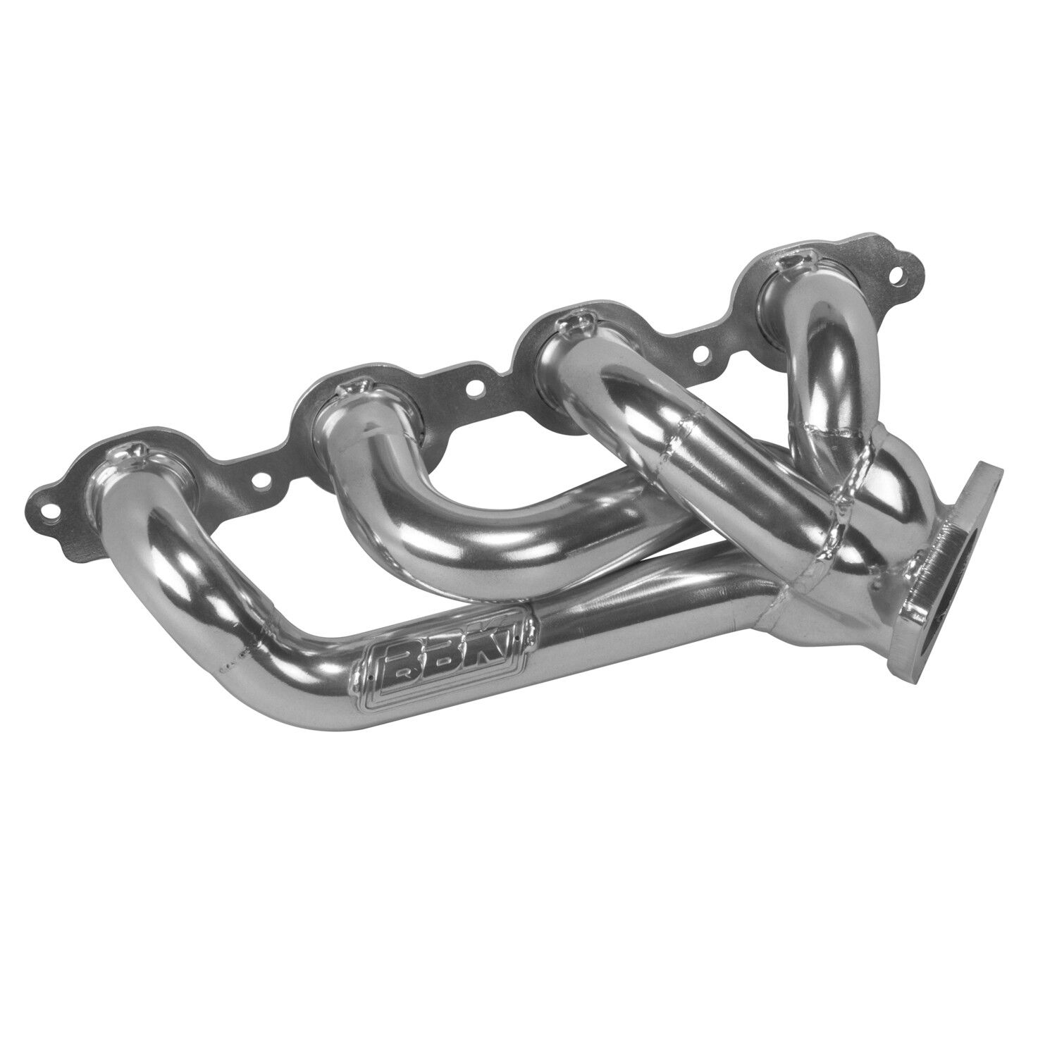 2014-2018 Gm Truck 5.3L 6.2L 1-3/4 In. Shorty Headers - Polished Silver Ceramic by BBK Performance