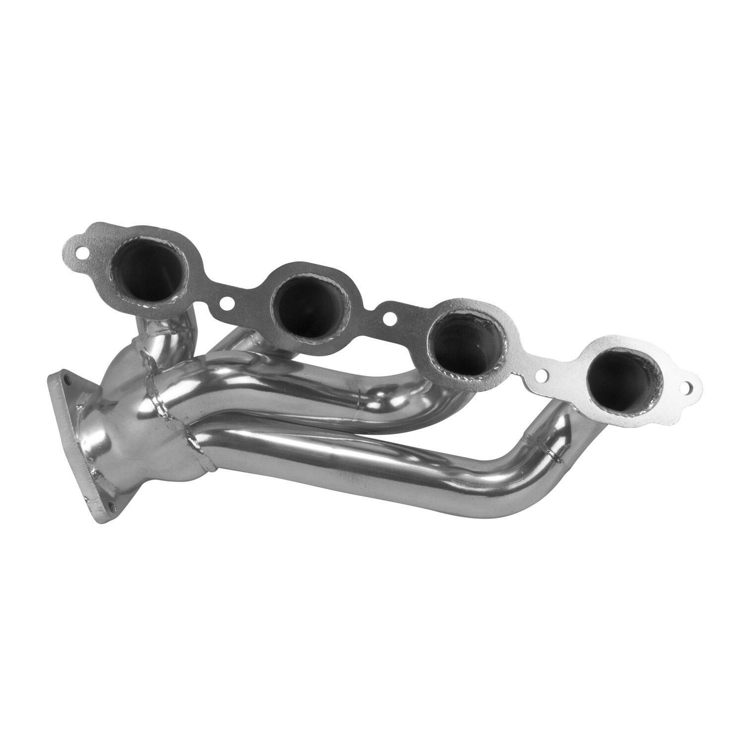 2014-2018 Gm Truck 5.3L 6.2L 1-3/4 In. Shorty Headers - Polished Silver Ceramic by BBK Performance
