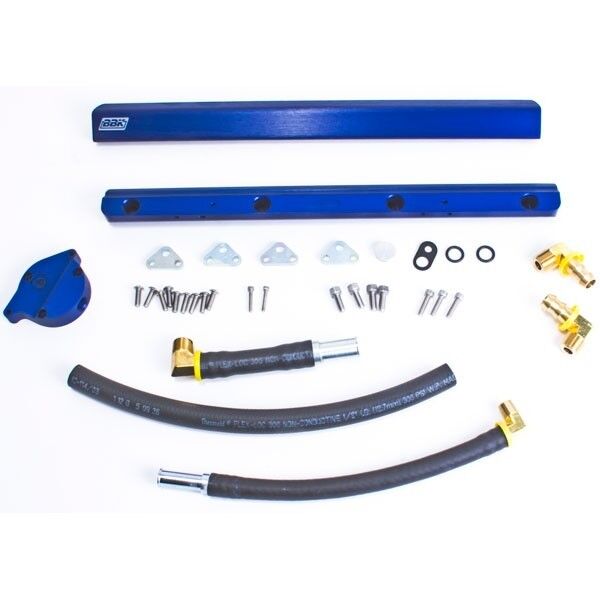 1986-1993 Ford Mustang 5.0L High-Flow Aluminum Fuel Rails by BBK Performance - 5010