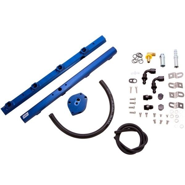 1996-1998 Ford Mustang GT High-Flow Aluminum Fuel Rails by BBK Performance - 5015