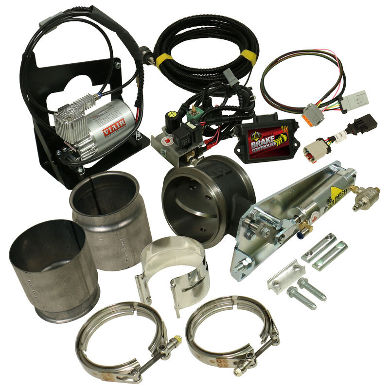 Cummins 6.7L Exhaust Brake Remote Air 4.0in Dodge 2007.5-2017 w/Non-VGT Turbo by BD Diesel - 1027344