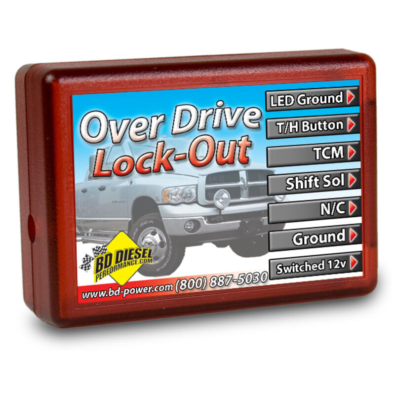 LockOut Overdrive Disable 2005 Dodge RAM 2500/3500 48RE 5.9L Cummins by BD Diesel - 1031350