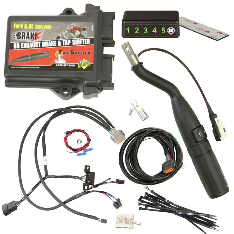 TapShifter / Exhaust Brake Ford 2003-2007 6.0L F250/F350 Power Stroke Button Gear Selection by BD Diesel - 1031369