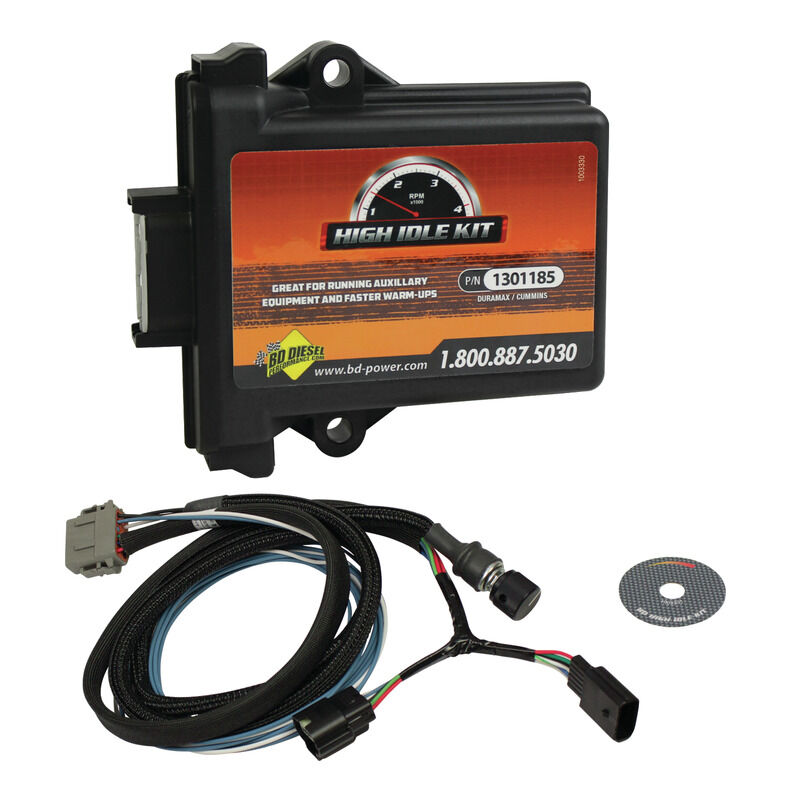 High Idle Kit RAM 1500 2014-2022 3.0L / Dodge RAM 2500-3500 2007-2022 and 4500-5500 2008-2022 5.9-6.7L / Chevy-GMC 2500-3500 2020-2022 Duramax by BD Diesel - 1036622