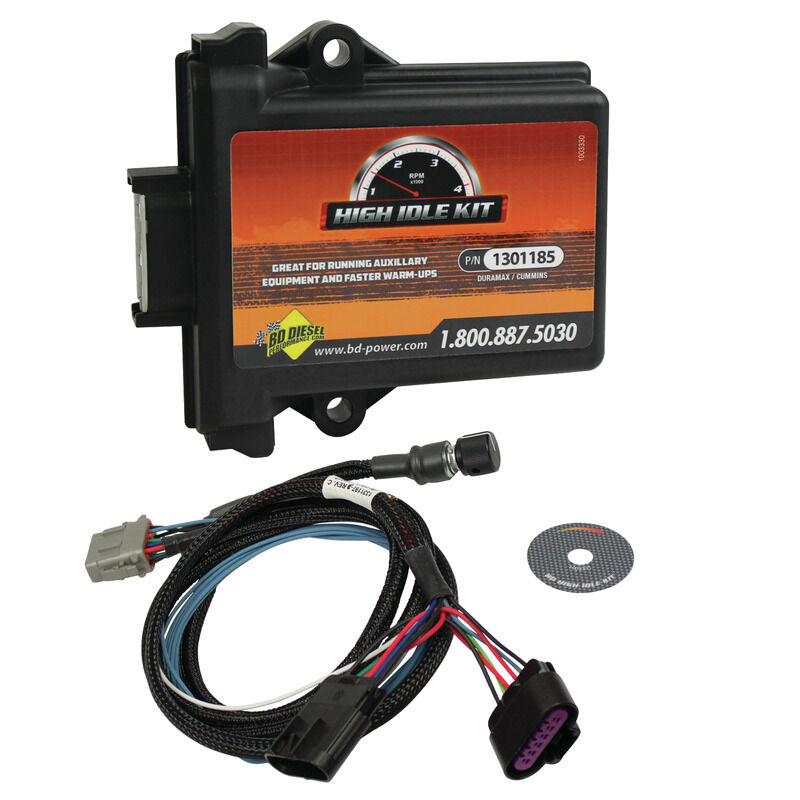 Duramax High Idle Kit Silverado/Sierra 2008-2019 6.6L 2500 HD / 3500 HD 2019 Chevy 4500 HD / 5500 HD / 6500 HD by BD Diesel - 1036627
