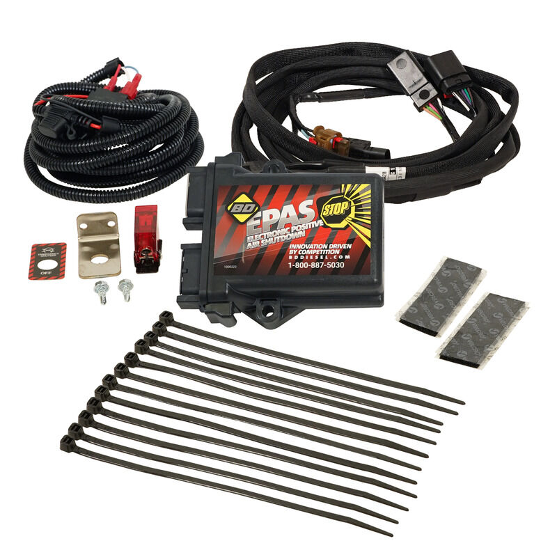 E-PAS Positive Air Shut-Off 6.7L Power Stroke Ford 2020-2025 F-Series SuperDuty F250/F350/F450/F550 by BD Diesel - 1036757