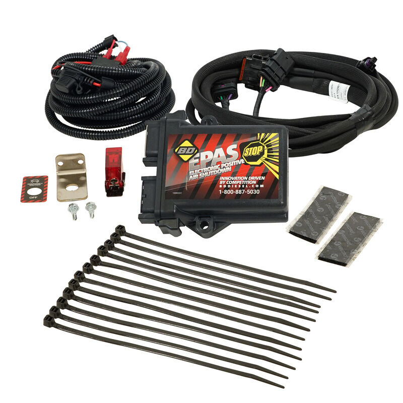 E-PAS Positive Air Shut-Off Heavy Duty Detroit Diesel DD13/DD15/DD16 2008-2023 by BD Diesel - 1036771