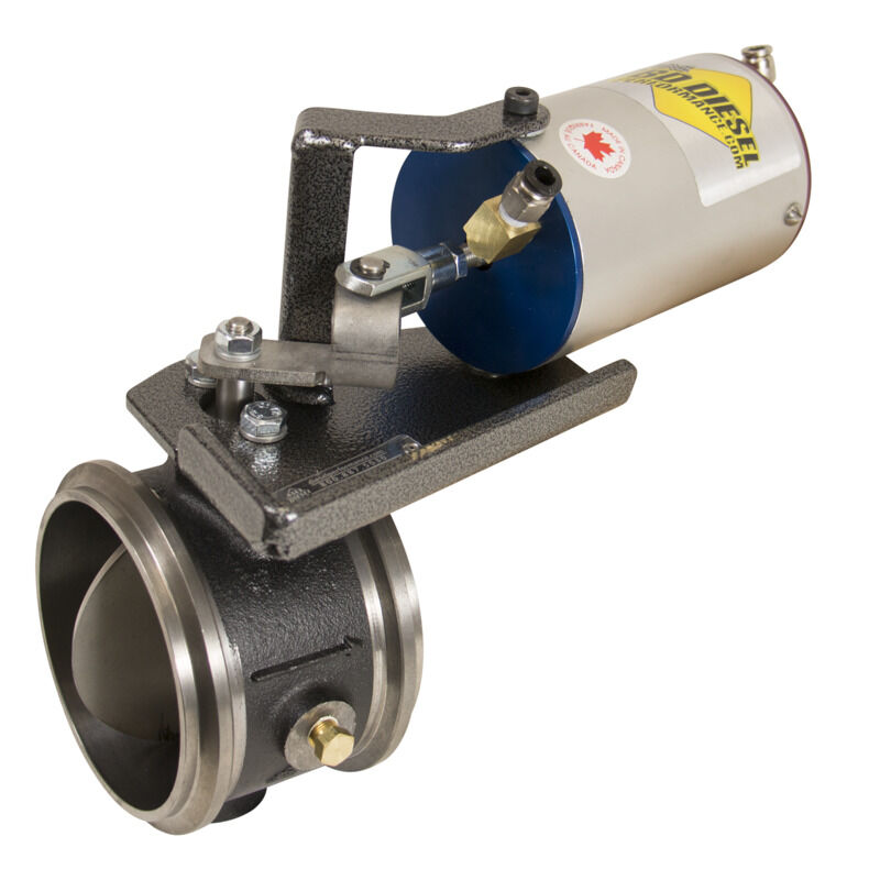 Exhaust Brake 1994-1997 Ford 7.3L Power Stroke 4 Inch Exhaust Remote Mount / Vacuum Actuated by BD Diesel - 1037144
