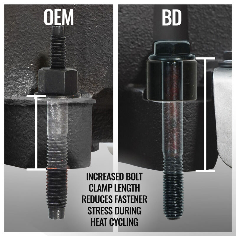 Exhaust Manifold Passenger Side 5.7L HEMI Dodge 1500-2500 2009-2010 / RAM 1500(Classic) 2011-2024 / RAM 2500-3500 2011-2018 by BD Diesel