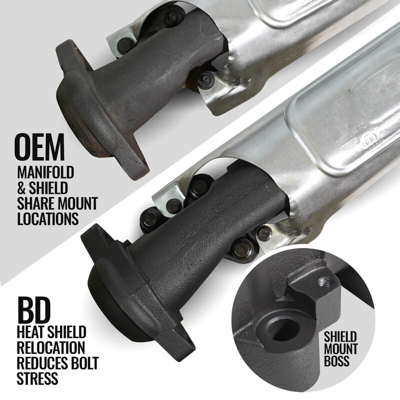 Exhaust Manifold Passenger Side Dodge RAM 1500 DT 5.7L HEMI 2019-2024 by BD Diesel