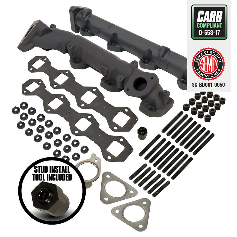 6.7L Power Stroke Exhaust Manifold Kit Ford 2015-2019 F250 / F350 Pick-up and 2017-2019 F350 / F450 / F550 Cab-Chassis and 2016-2019 F650 by BD Diesel