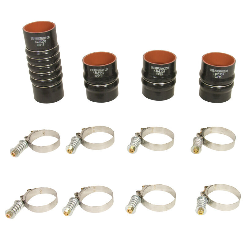 Intercooler Hose/Clamp Kit Dodge 2003-2007 5.9L Ram 2500/3500 by BD Diesel - 1045215