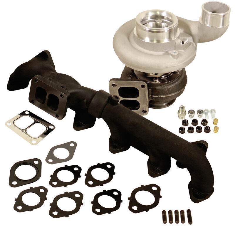 Iron Horn 6.7L Cummins Turbo Kit S366SXE/80 1.00AR Dodge Ram 2007.5-2018 2500/3500 by BD Diesel - 1045297