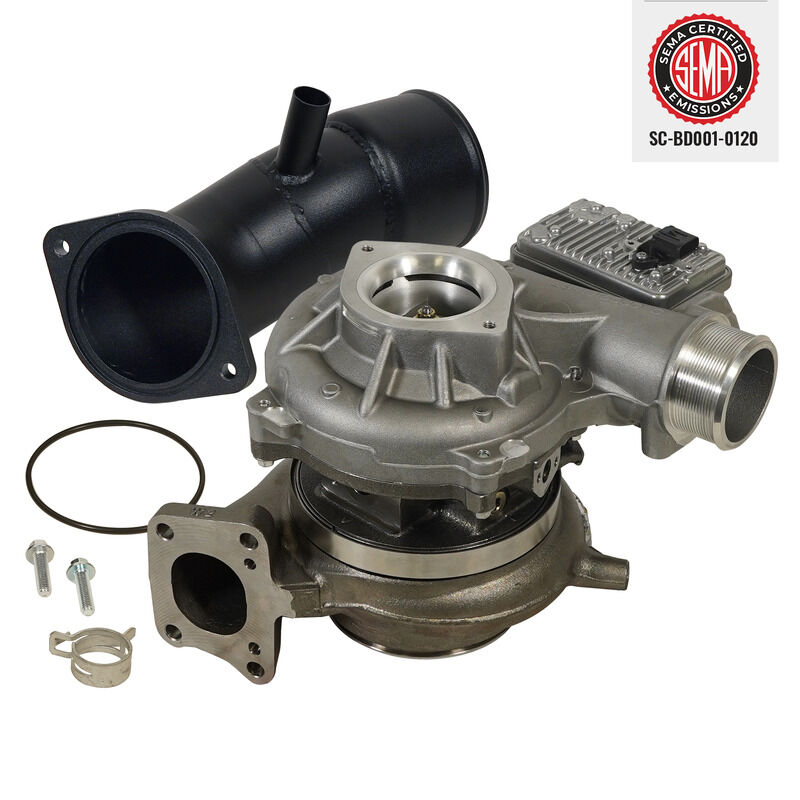 Screamer Turbo Silverado/Sierra 6.6L L5P Duramax 2017-2023 Silverado/Sierra 2500/3500 by BD Diesel