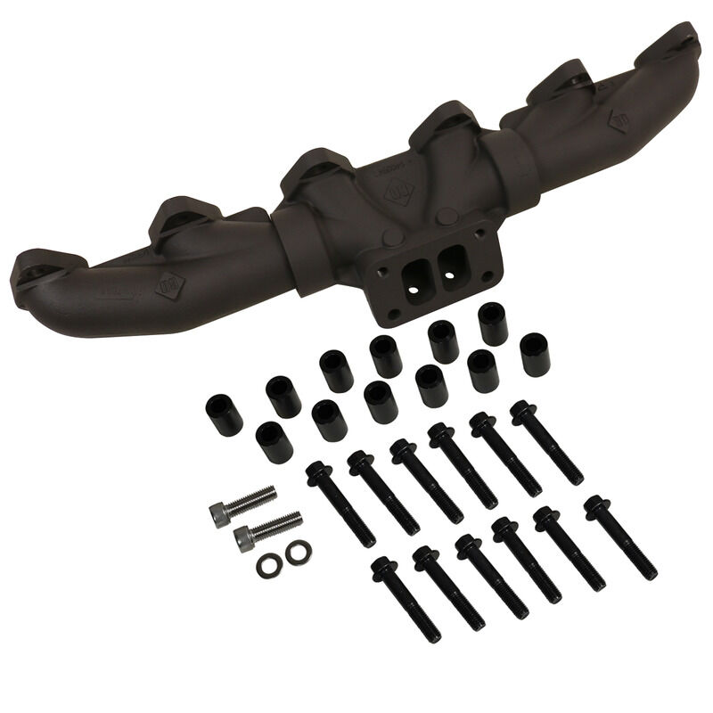 Exhaust Pulse Manifold Dodge 1988-1998 5.9L Cummins 12-Valve D250/D350/W250/W350/Ram 2500/Ram 3500 by BD Diesel - 1045948