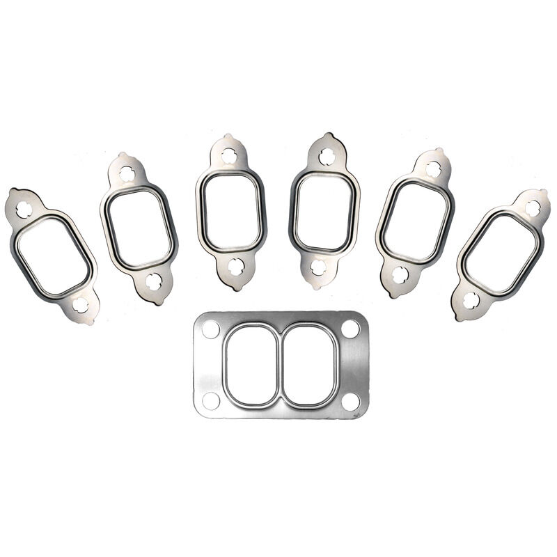 5.9L Cummins Exhaust Manifold Gasket Set Dodge 1988-1998 12-Valve D250/D350/W250/W350/Ram 2500/Ram 3500 by BD Diesel - 1045981