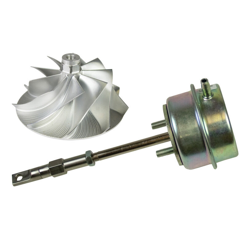 Billet Wheel and Waste Gate Combo Kit 1999.5-2003 7.3L Ford with OEM or Garrett Replacement Turbo by BD Diesel - 1047002