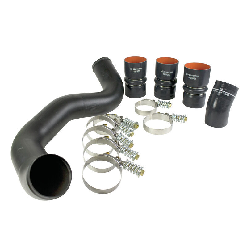 Intercooler Hose and Clamp Kit w/Intake Pipe 2003-2007 Ford 6.0L Power Stroke by BD Diesel