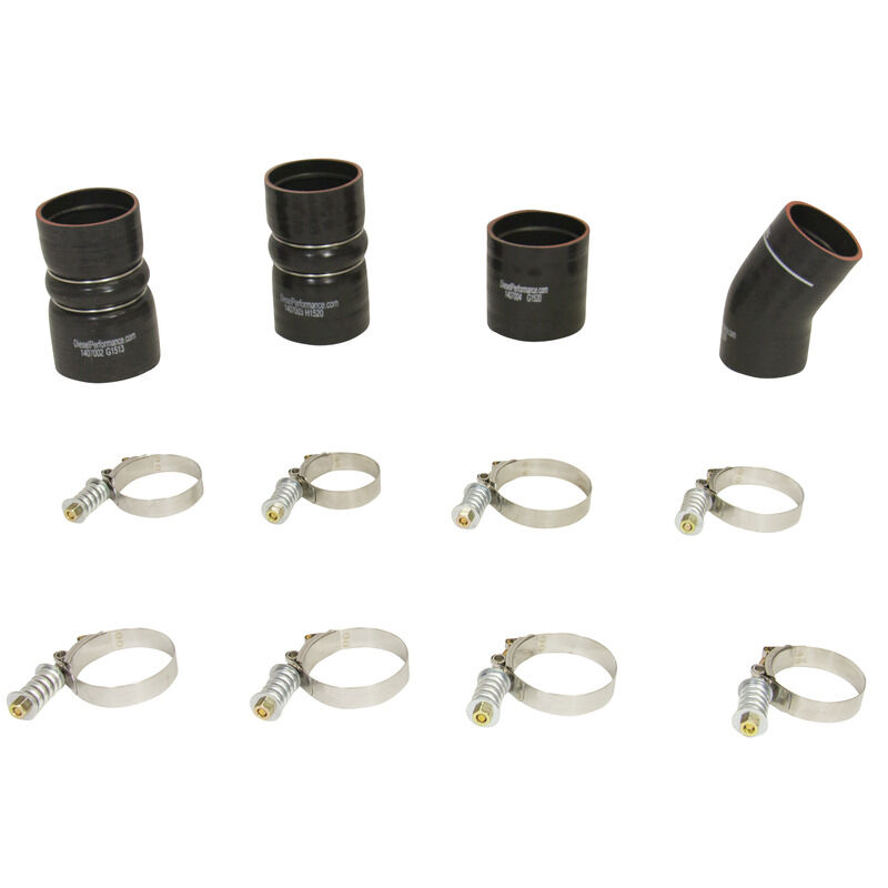 6.0L Power Stroke Intercooler Hose and Clamp Kit Ford 2003-2007 F-250/F-350 by BD Diesel - 1047035