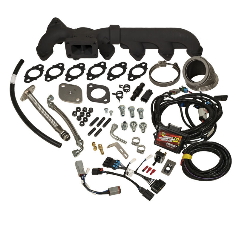 5.9L Howler VGT Complete Install Kit c/w Controller Dodge 2003-2007 Cummins w/Aftermarket Variable Turbo by BD Diesel - 1047136