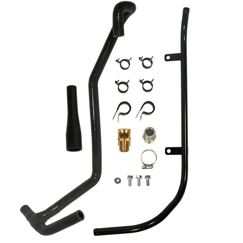 Coolant Tube Relocation Kit Howler Turbo Dodge Automatic 2003-2005 5.9L Cummins by BD Diesel