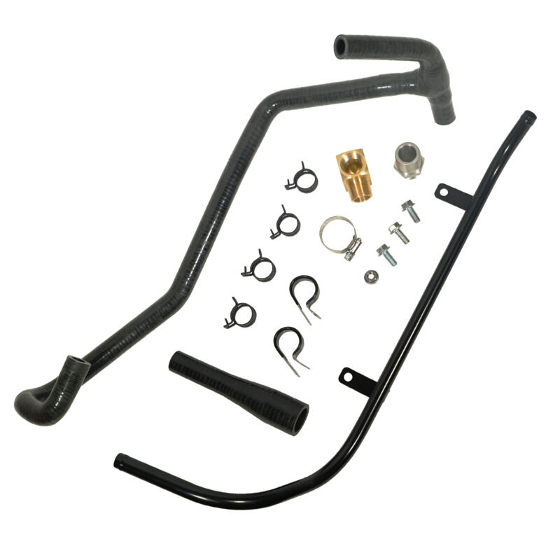 Coolant Tube Relocation Kit Howler Turbo Dodge Automatic 2003-2005 5.9L Cummins by BD Diesel - 1047137