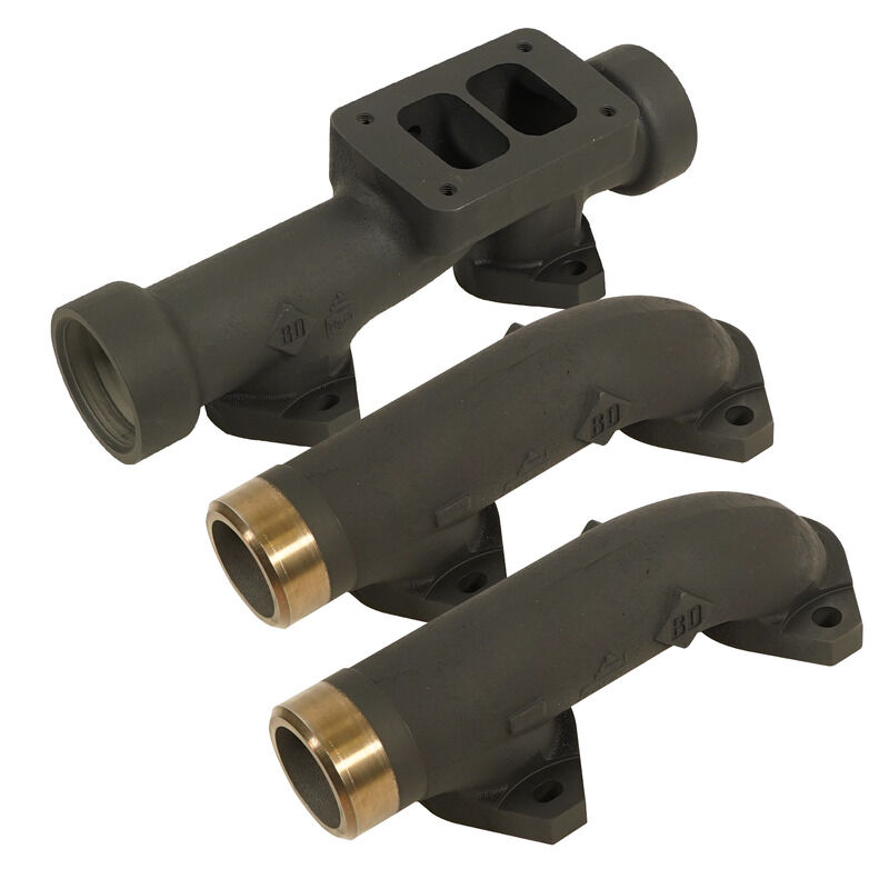 CAT T6 Ceramic Coated Exhaust Manifold Catepillar 3406E 1993-1998 / C15 NON-ACERT 1999-2003 by BD Diesel