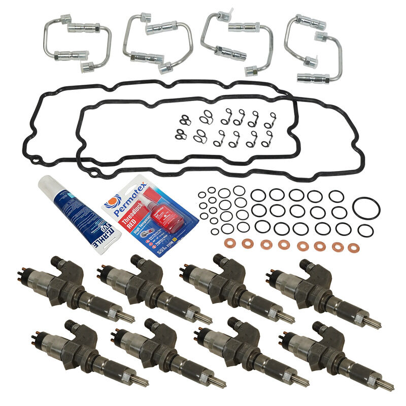 Injectors + Install Kit Silverado/Sierra 6.6L Duramax 2001-2004 2500/3500 by BD Diesel - 1050180