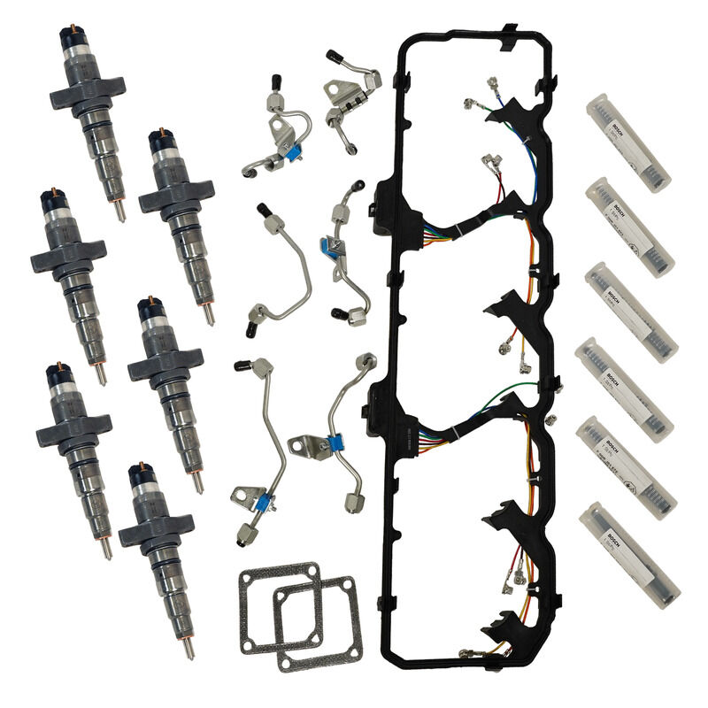 Injectors + Install Dodge Ram 5.9L Cummins 2006-2007 Ram 2500/3500 by BD Diesel - 1050183