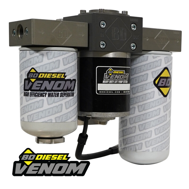 Venom Power Stroke Fuel Lift Pump c/w Filter and Separator Ford 6.4L 2008-2010 F-250/F-350 by BD Diesel