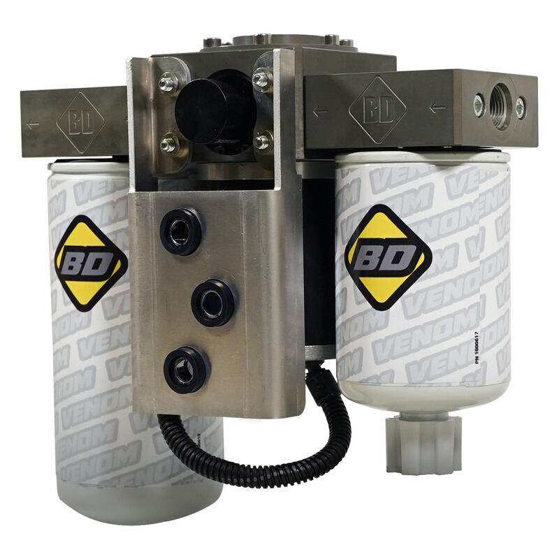 Venom Duramax Fuel Lift Pump c/w Filter and Separator Silverado/Sierra 2011-2016 6.6L 2500/3500 by BD Diesel