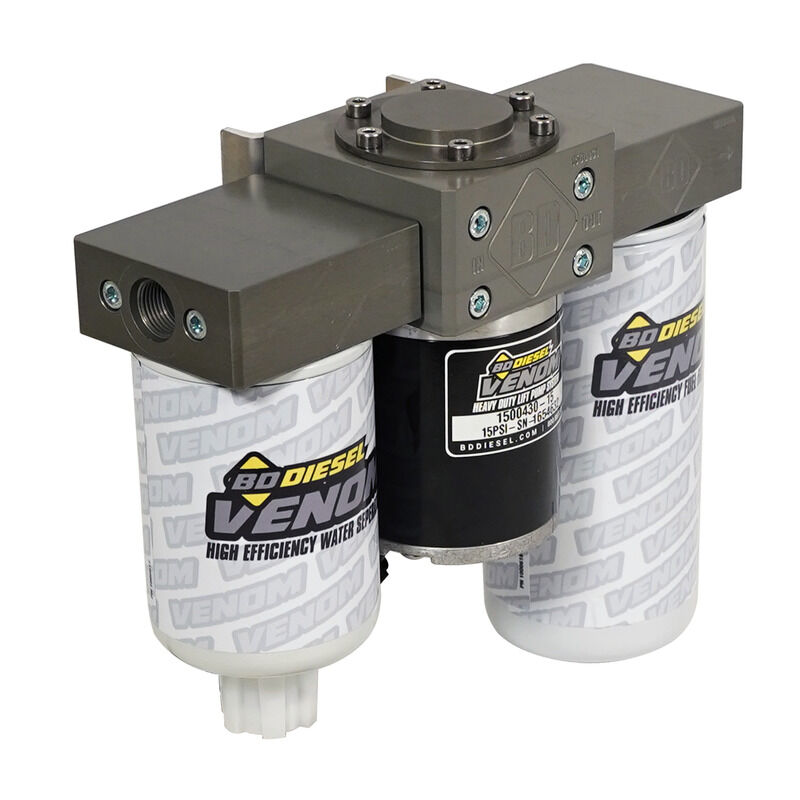 Venom Cummins Fuel Lift Pump c/w Filter and Separator RAM 6.7L 2013-2022 by BD Diesel