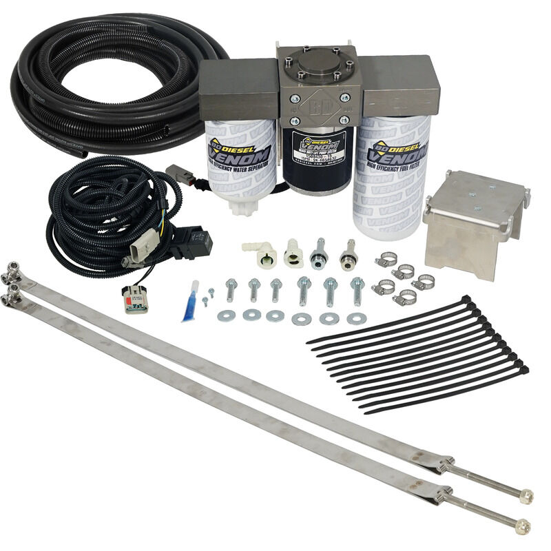 Venom Cummins Fuel Lift Pump c/w Filter and Separator RAM 6.7L 2013-2022 by BD Diesel - 1050334