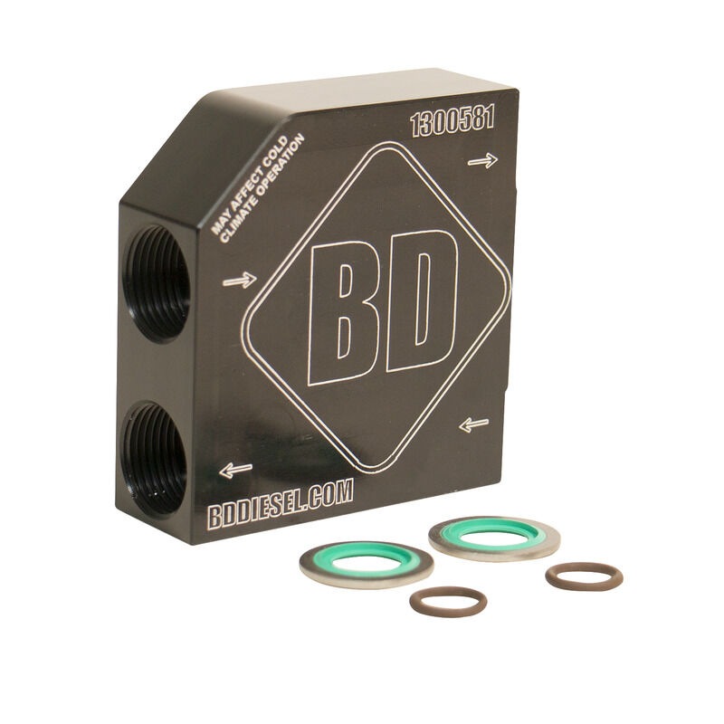 68RFE/Aisin AS69RC Cooler Bypass Delete Dodge Ram 2019-2024 6.7L 2500/3500/4500/5500 by BD Diesel - 1061527