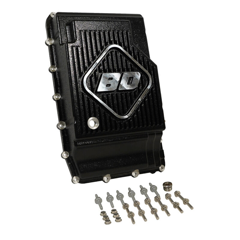 Ford Deep Sump Tranmission Pan 10R60 / 10R80 2017-2024 2.7 / 3.5 / 5.0 and 2018-2021 3.0 c/w Hardware by BD Diesel - 1061718