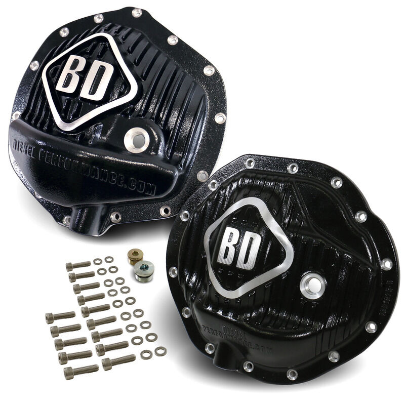 Dodge Differential Cover Pack Front AA 14-9.25 and Rear AA 14-11.5 2500 2003-2013 / 3500 2003-2012 by BD Diesel - 1061827