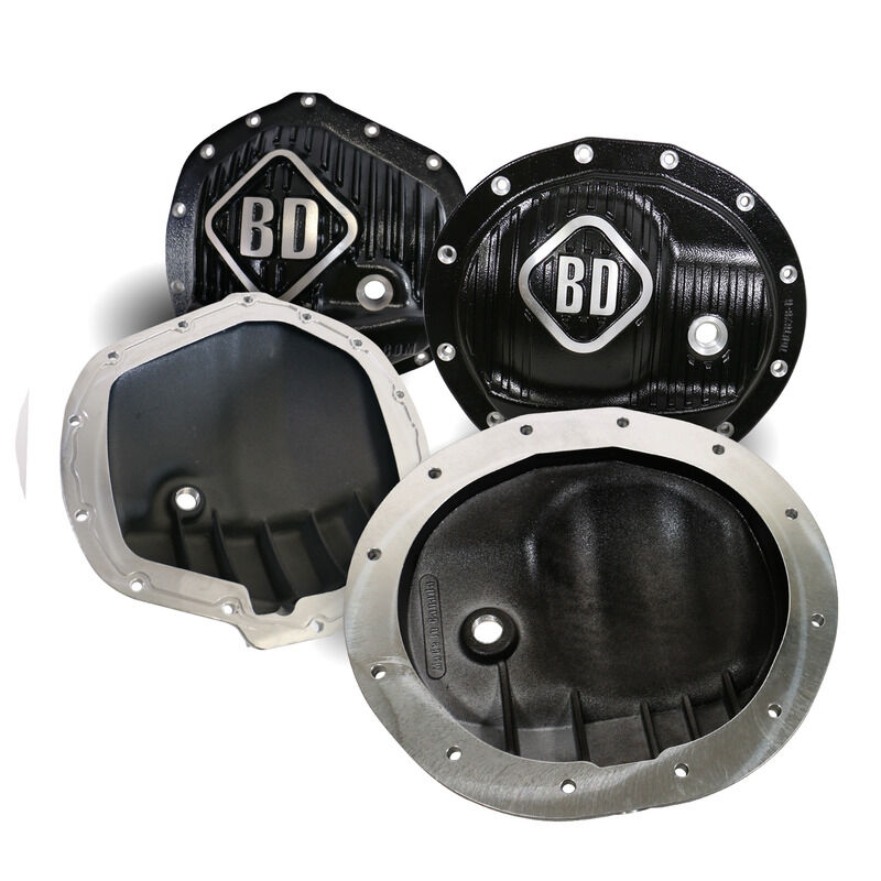 Dodge Differential Cover Pack Front AA 12-9.25 and Rear AA 14-11.5 RAM 2500 2014-2018 / RAM 3500 2013-2018 by BD Diesel