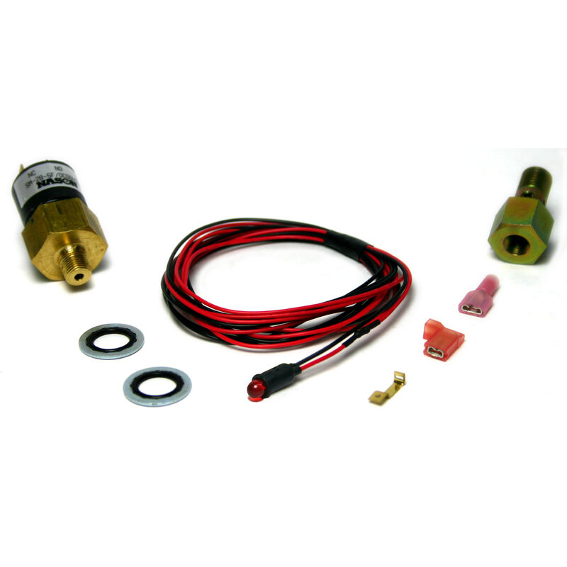Low Fuel Pressure Alarm Kit Amber LED 1998-2007 Dodge 5.9L Cummins 24-Valve 2500/3500 by BD Diesel - 1081133