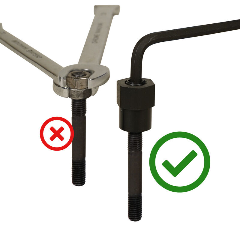 Exhaust Manifold Stud Install Tool M8x1.25 by BD Diesel