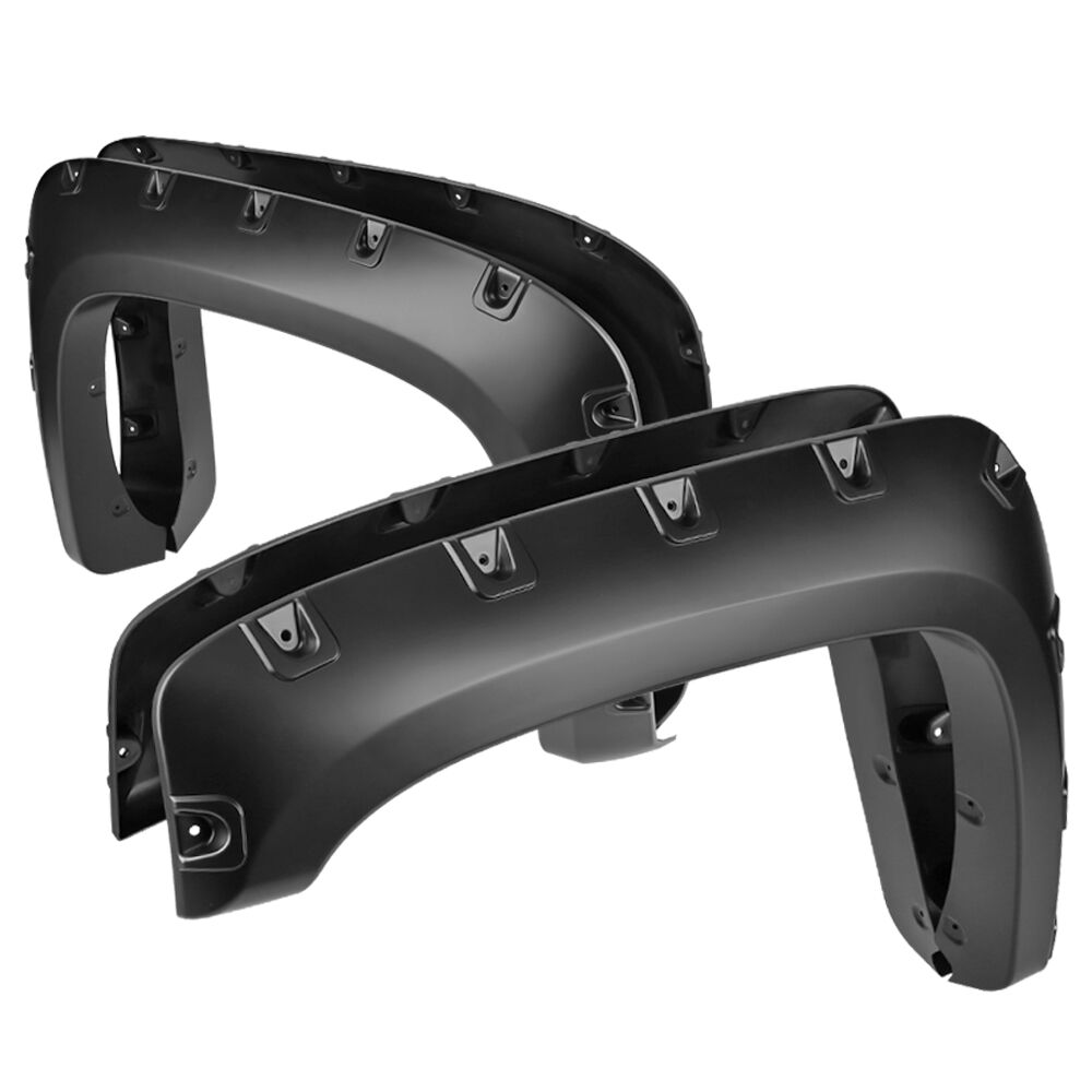 2007-2013 Chevrolet Silverado 1500 Terrain Fender Flares 4PC by Bulken Off-Road - BKN-14818241