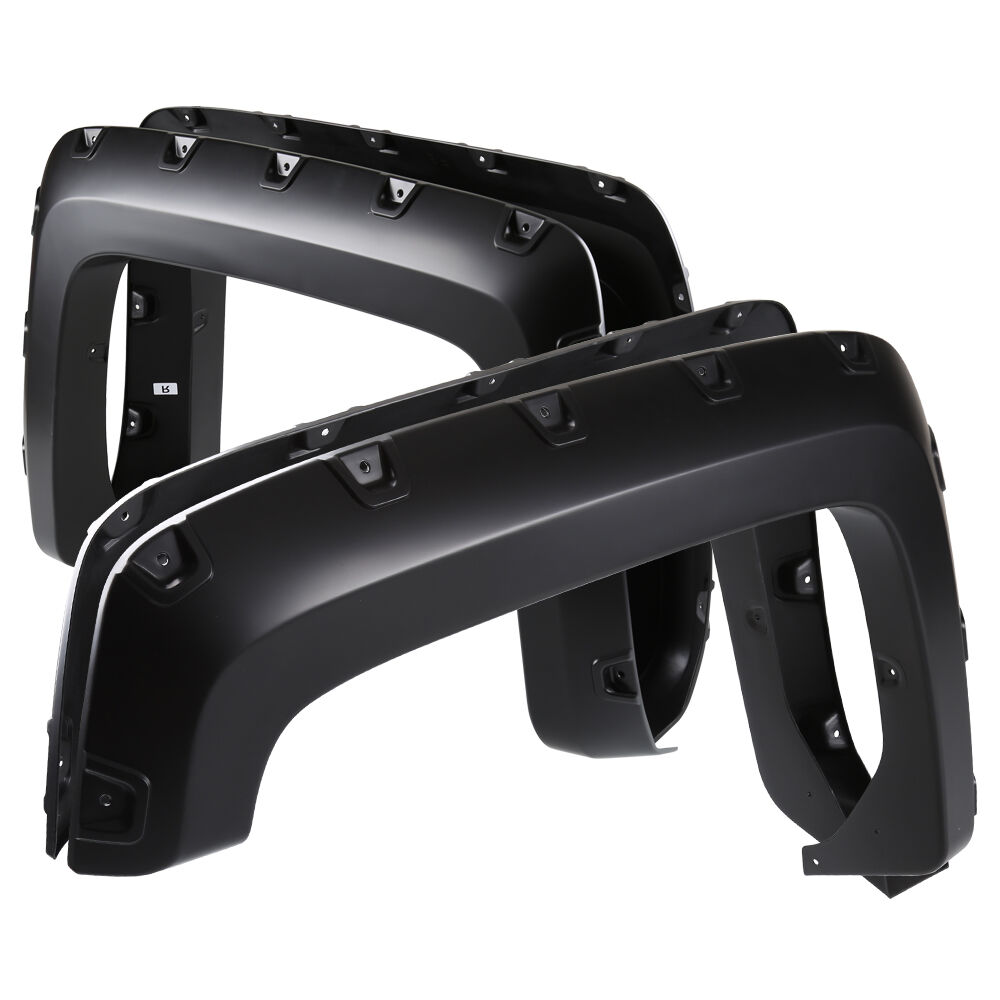 2014-2018 Chevrolet Silverado 2500/3500 Terrain Fender Flares 4PC by Bulken Off-Road - BKN-14818645